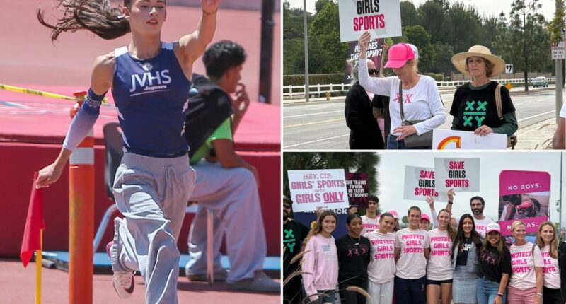Trans athlete dominates California girlsâ track meet